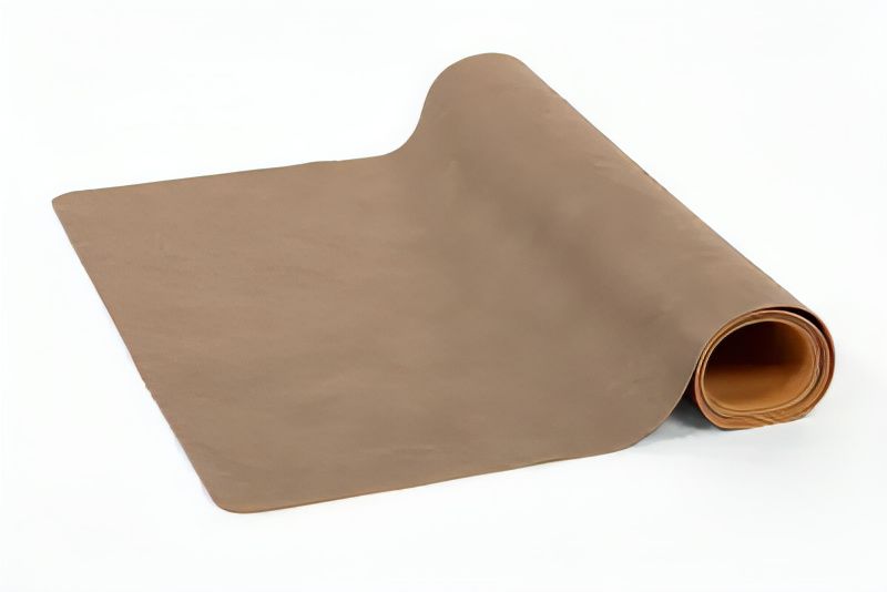 Faux Leather Runner 44x145 cm Taupe - Tirolix
