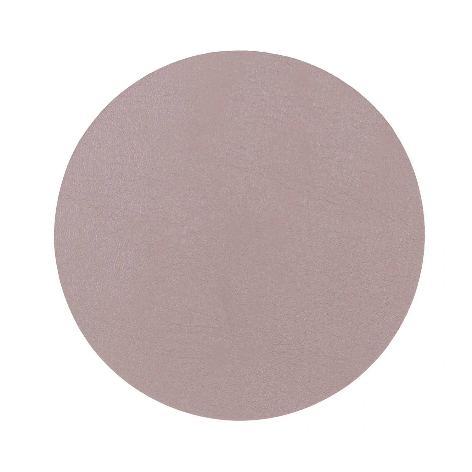 Recycled Leather Coasters 4 pcs. 10 cm Pink - Tirolix