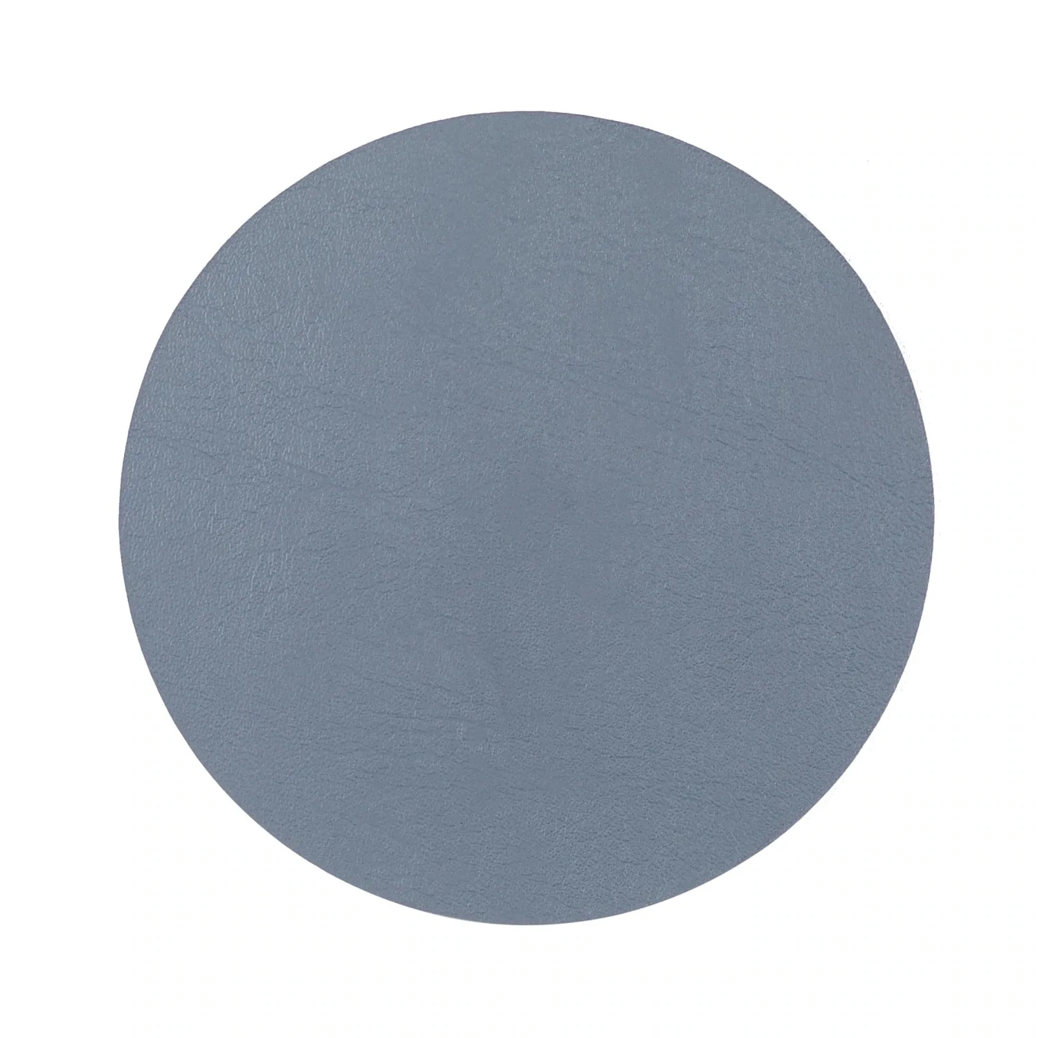 Recycled Leather Coasters 4 Pcs. 10 cm Blue - Tirolix