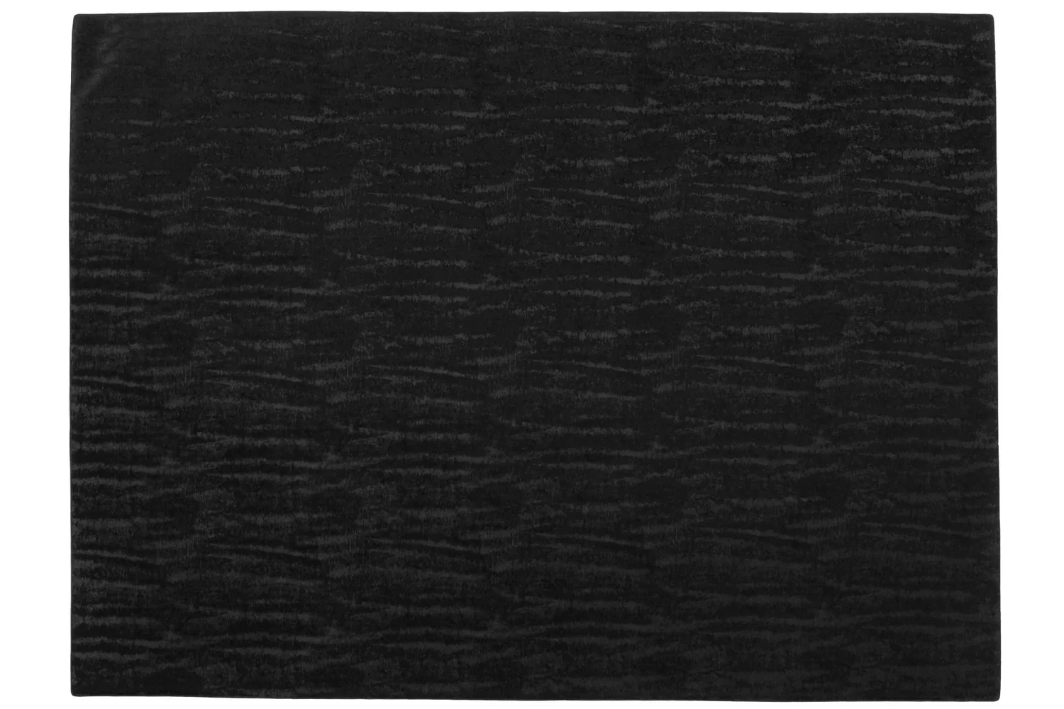 Placemat with Stripe Effect 33x45 cm Black - Tirolix