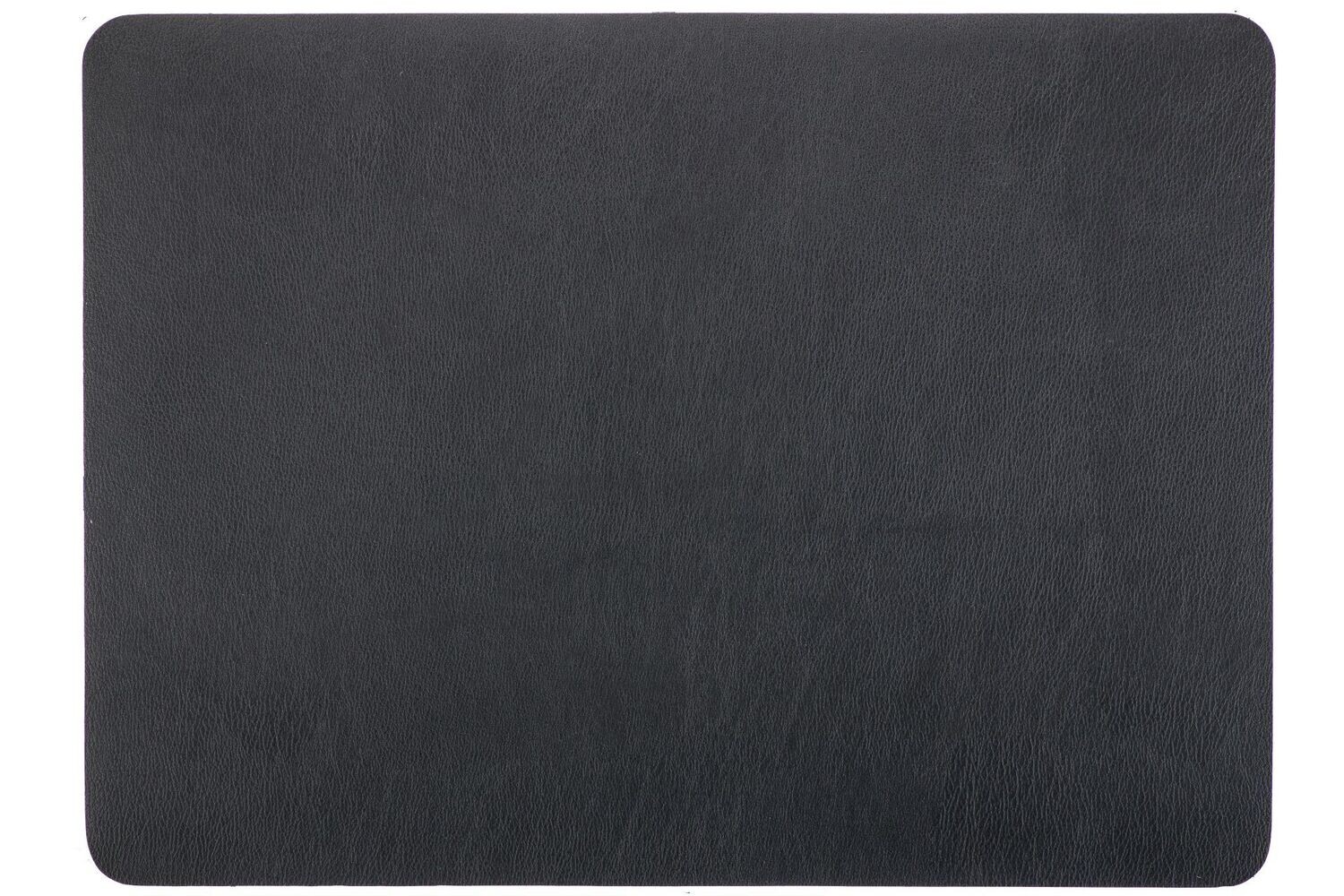 Eco-leather Placemat 6 Pcs. 33x45 cm Black - Tirolix