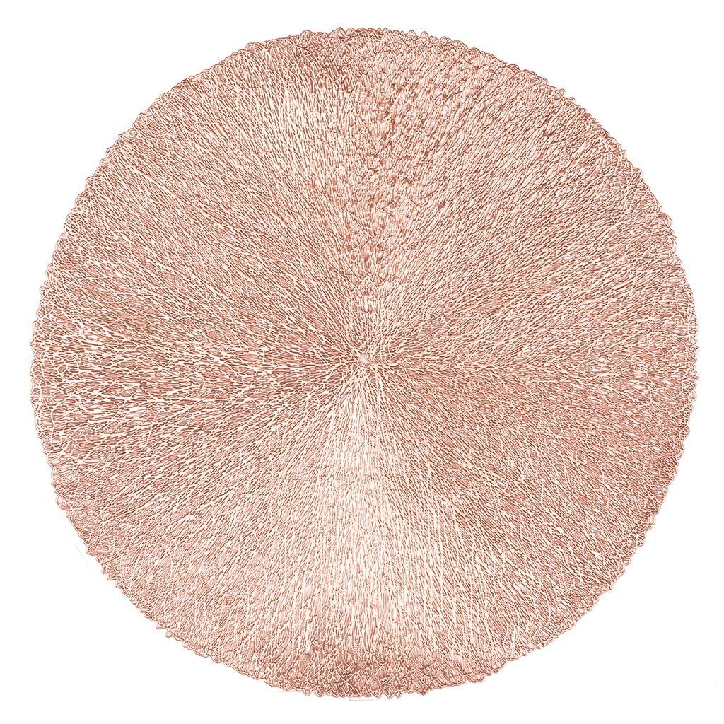 Round Placemat 38 cm Pink - Tirolix