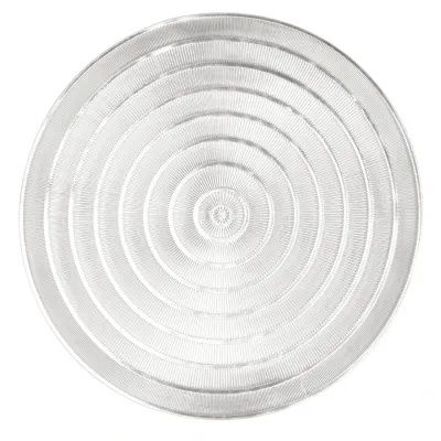 Placemat Circles 39.5 cm Silver - Tirolix