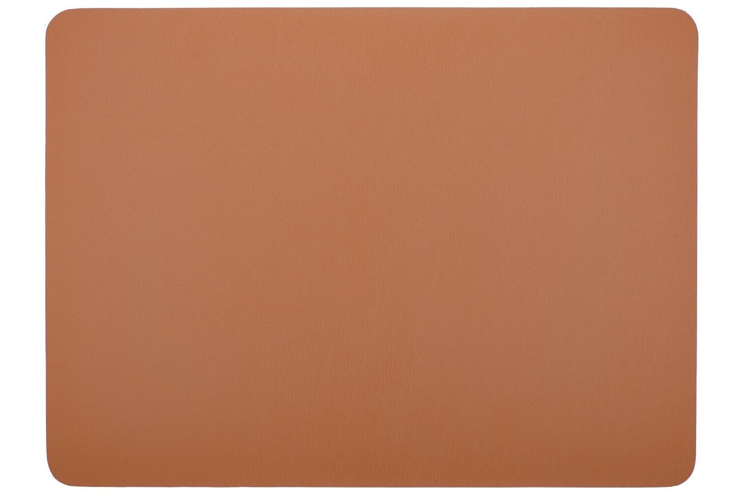 Caramel Faux Leather Placemat 6 Pcs 33x45 cm - Tirolix