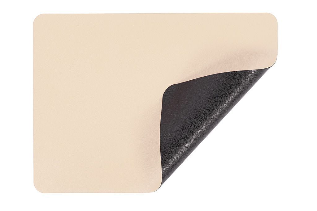 Double-face Placemat 32x44 cm Cream/Black - Tirolix