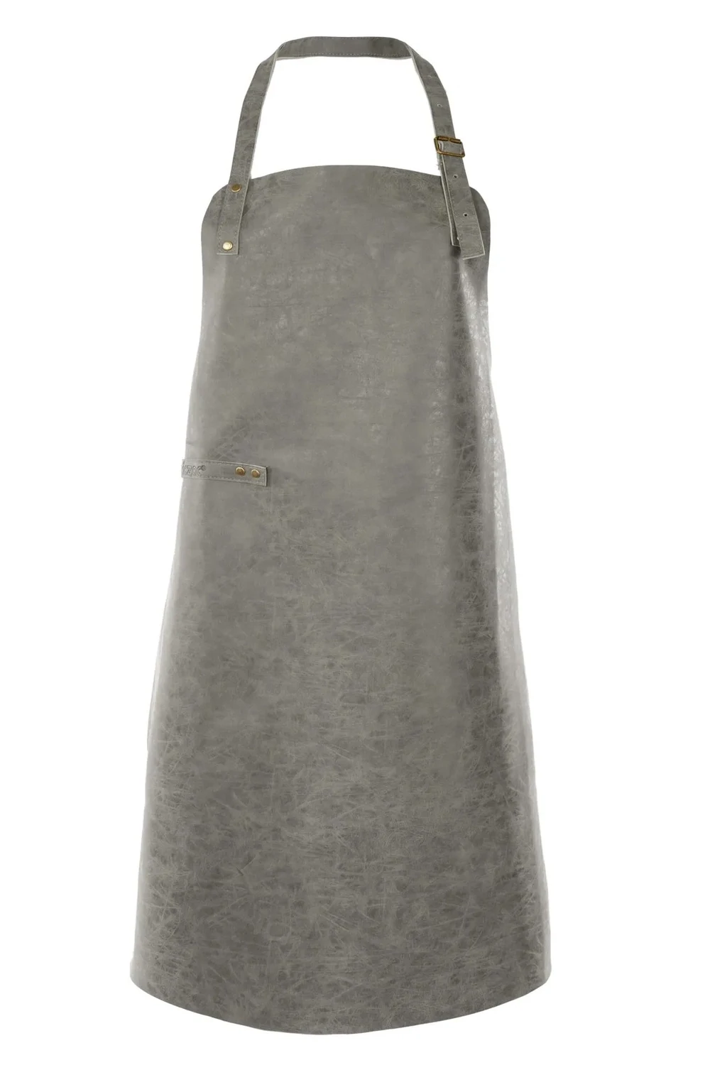Eco-leather Apron 70 x 90 cm Grey - Tirolix