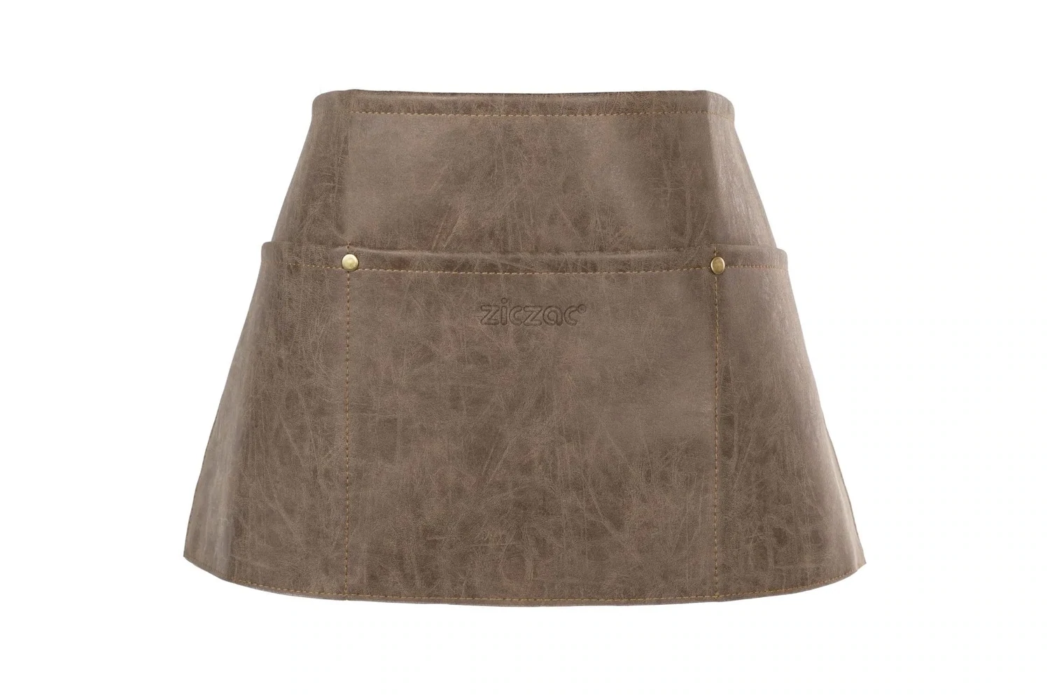 Eco-leather Apron 27 x 59 cm Brown - Tirolix