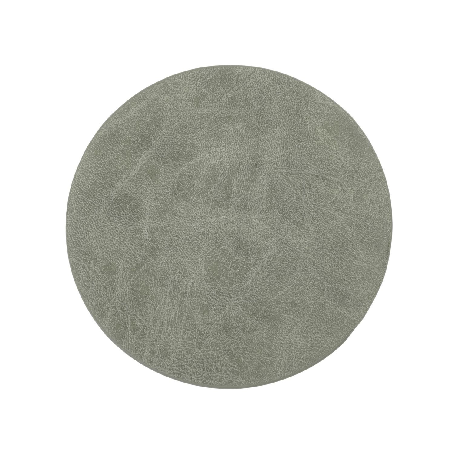 Eco-leather Coasters 4 Pcs. 9.5 cm Gray - Tirolix