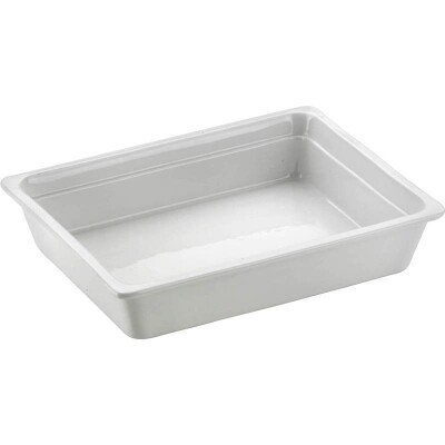 Porcelain Tray 1/2 32.5 x 26.5 x 6.5 cm - Pintinox