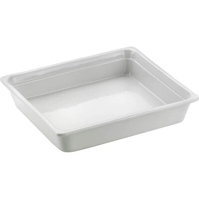 Porcelain Tray 2/3 35.4 x 32.5 x 6.5 cm - Pintinox