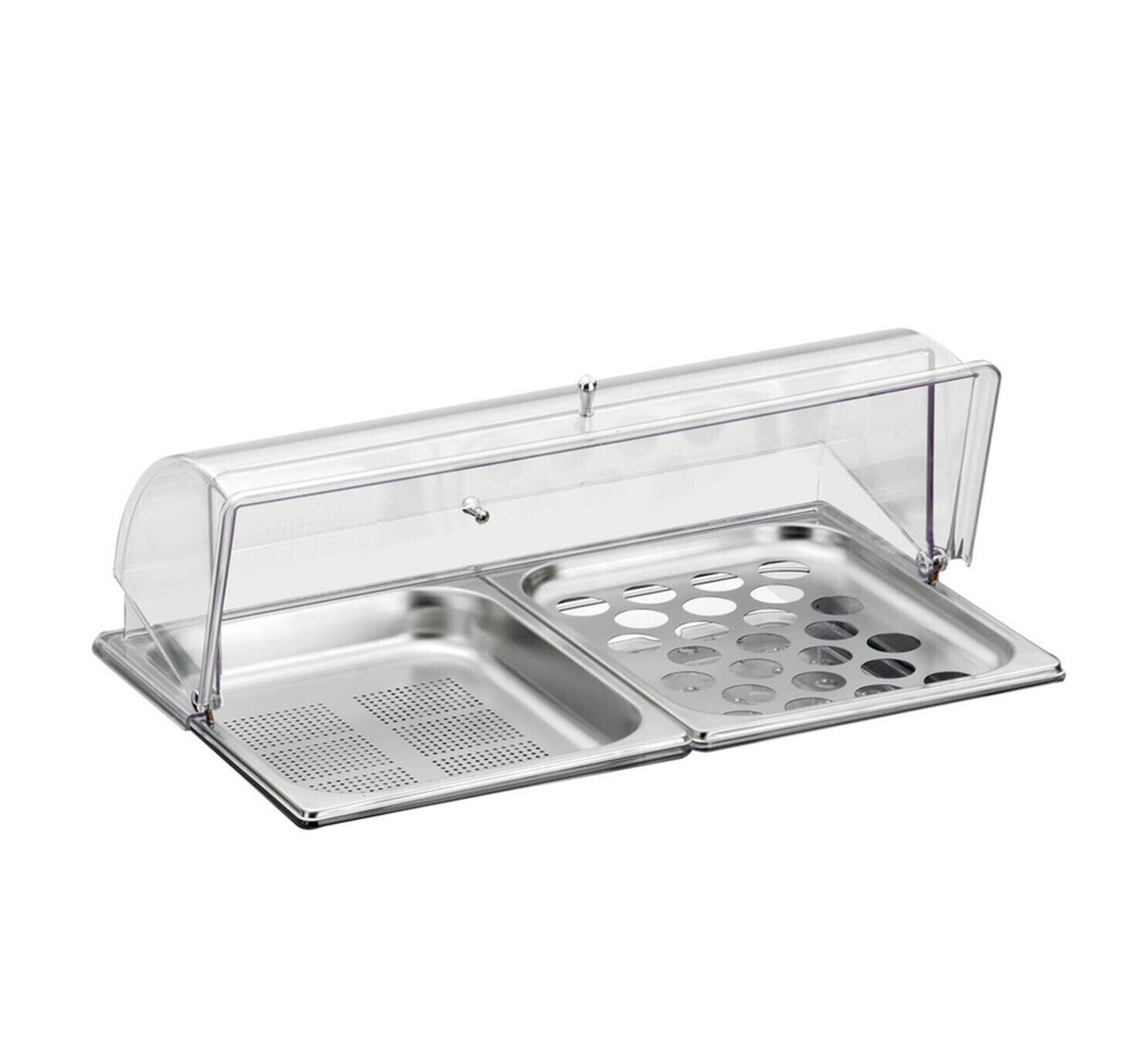 Refrigerated Egg and Vegetable Holder 53 x 32.5 cm - Pintinox