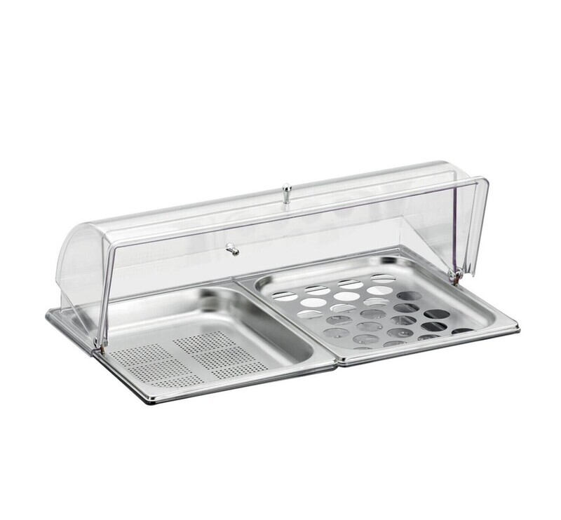 Refrigerated Egg and Vegetable Holder 53 x 32.5 cm - Pintinox