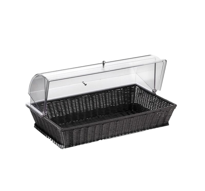 Bread Basket Wengè 52.5 x 32 x 29.5 cm - Pintinox