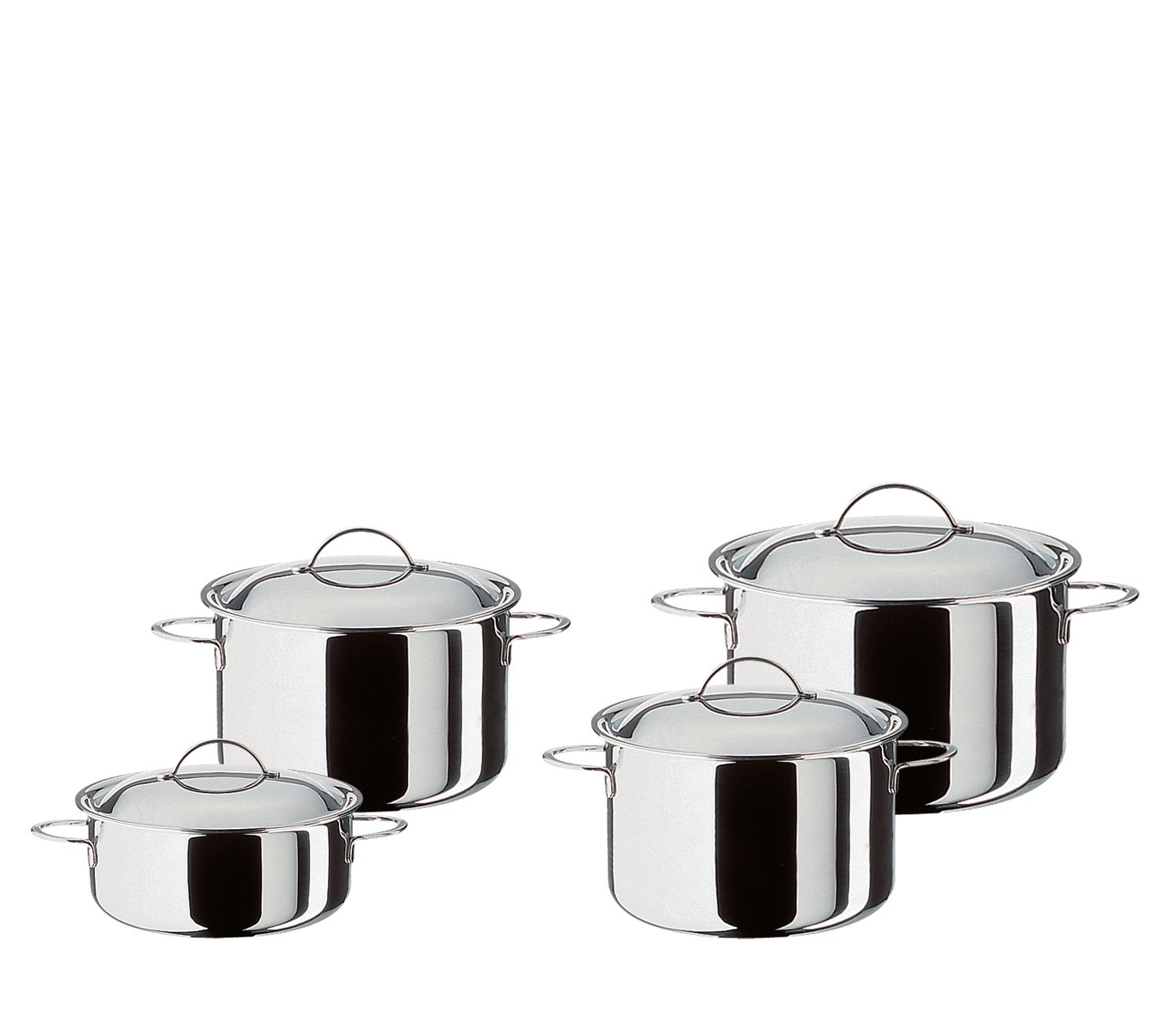 Set di pentole 4 pezzi Cristal - Spring