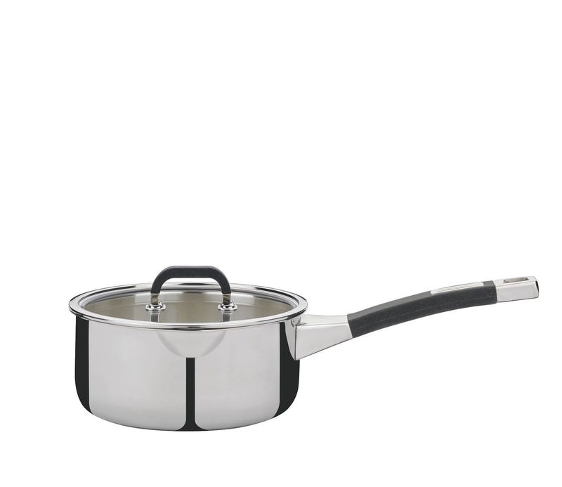Low Casserole with One Handle 16 cm Fusion2+ - Spring