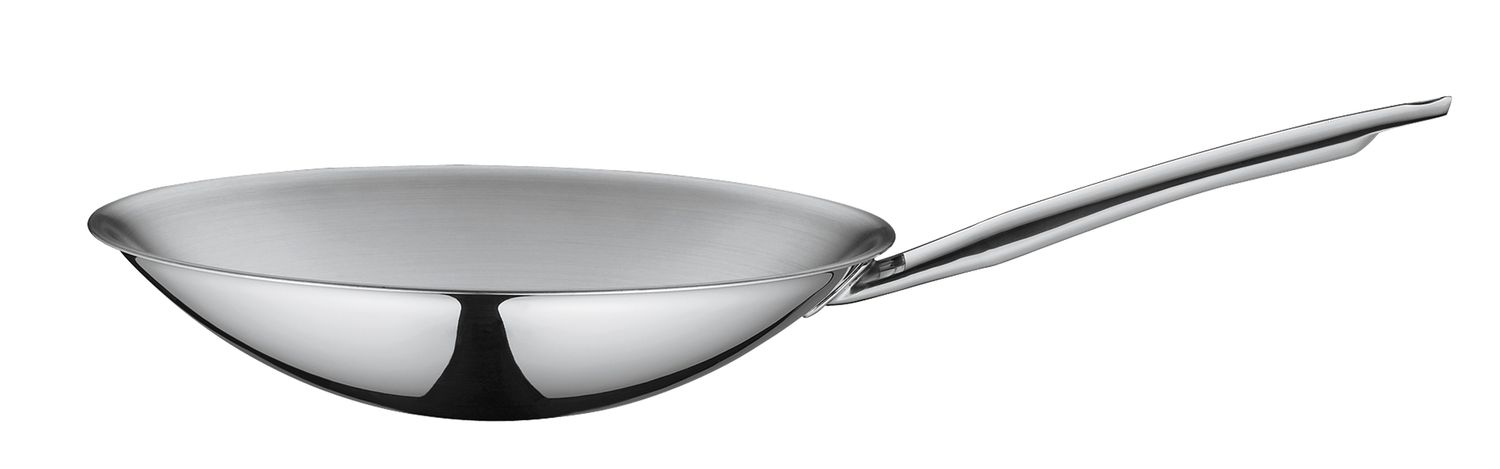 Wok with Round Bottom 35 cm Brigade Premium - Spring
