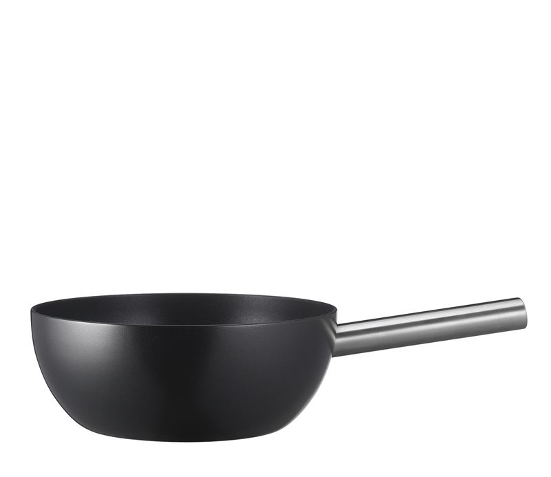 Black Fondue Pot 23 cm Aluminium Induction - Spring