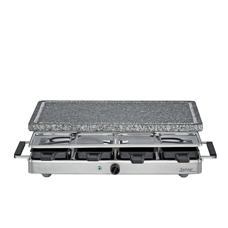 Raclette con piastra in granito 48 x 27 cm Raclette8 Classic - Spring