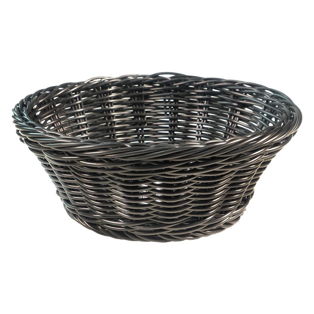 Round Basket 21 cm Black - Tirolix