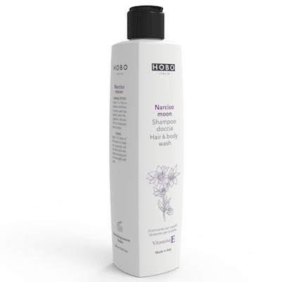 HOBO shower shampoo Narciso Moon 250 ml horeca use