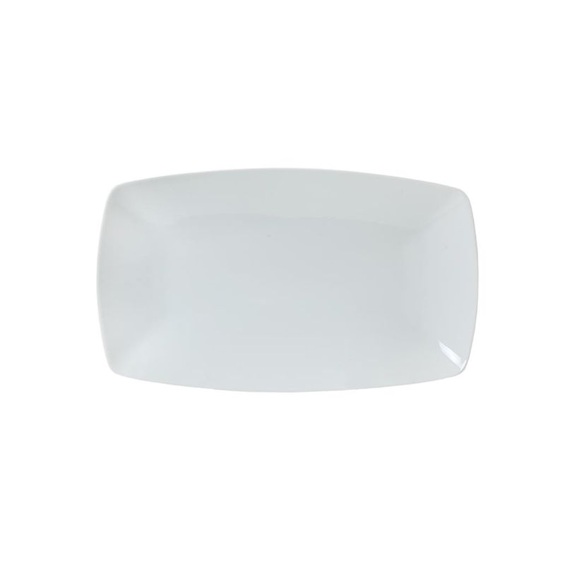 Oval Plate 32 x 19 cm Forma 41 Quadra - Royal Porcelain