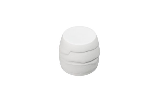 9 cm round Terra porcelain podium Costa Verde for horeca use