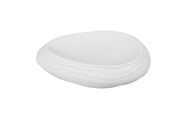 26x19 cm oval porcelain plate Terra Costa Verde for horeca use