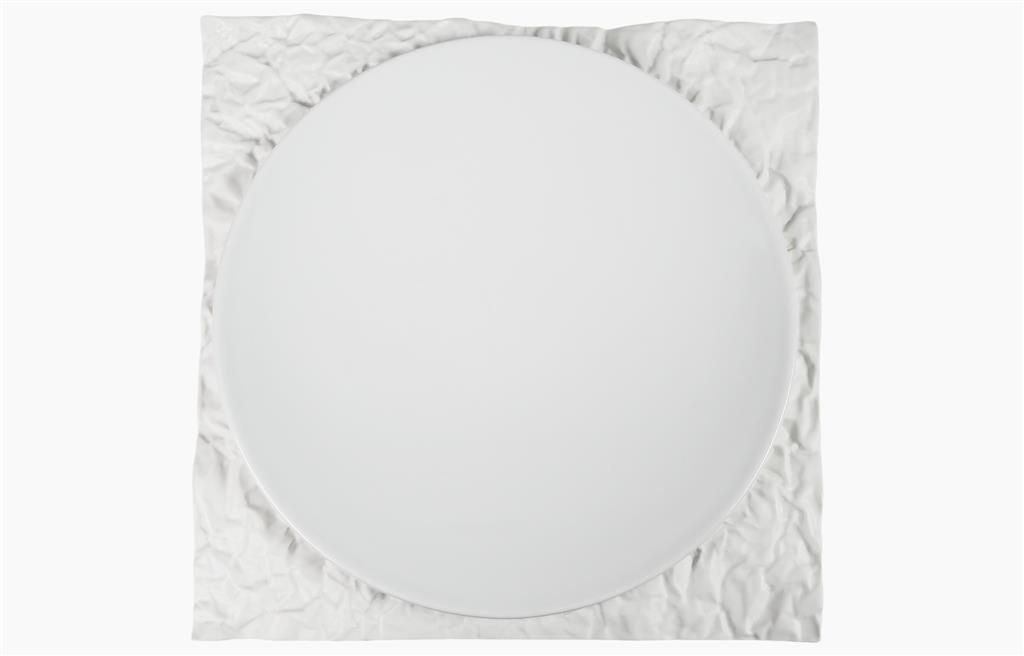 Square Flat Plate 26 x 26 cm Terra - Costa Verde