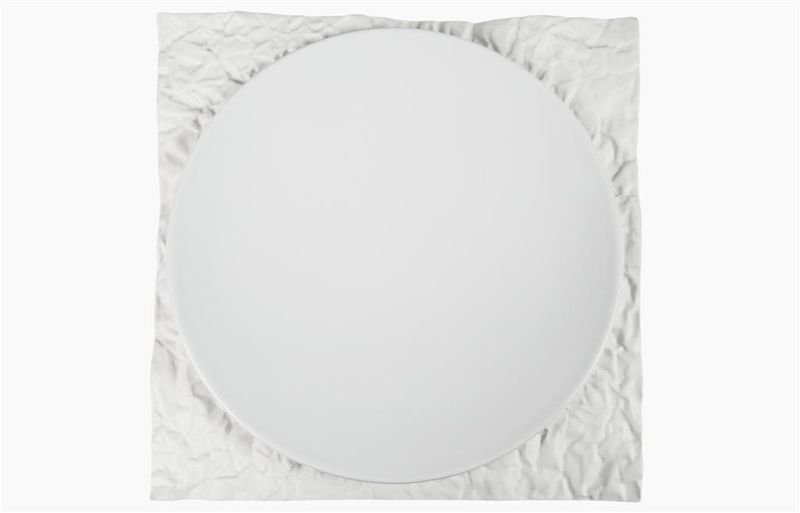 Square Flat Plate 26 x 26 cm Terra - Costa Verde