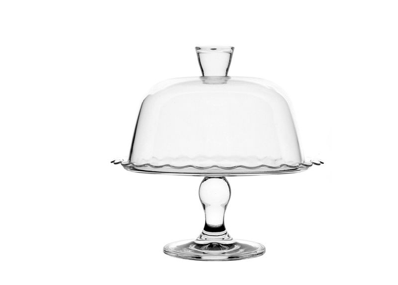 Cake Stand with Dome 26 cm Petite Patisserie - Pasabahce