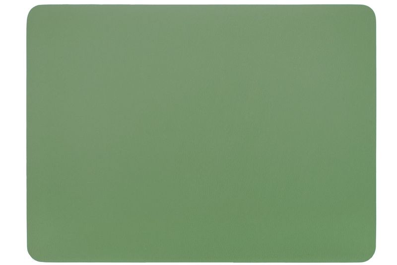 Eco-leather Placemat 33x45 cm Dill Green - Tirolix