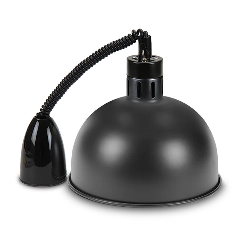 Buffet Heat Lamp 29 cm Black - Horecatech
