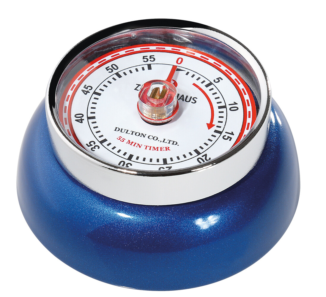 Speed Magnetischer Timer Blau Metallisch - Zassenhaus