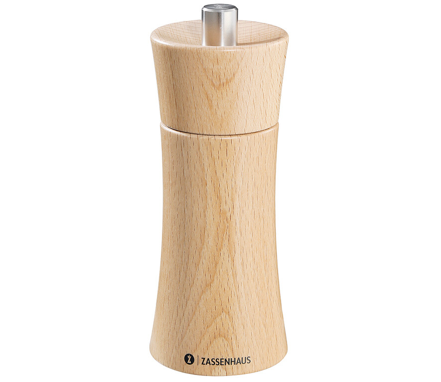 Pfeffermühle aus natürlichem Buchenholz 14 cm Frankfurt - Zassenhaus
