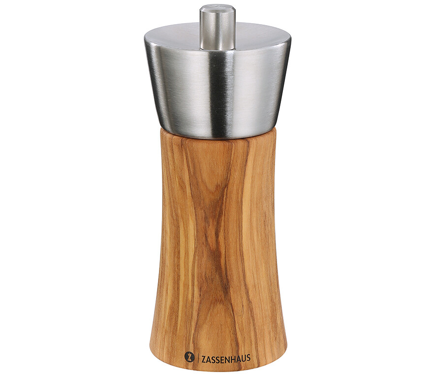 Olive Wood Pepper Mill 14 cm Augsburg - Zassenhaus