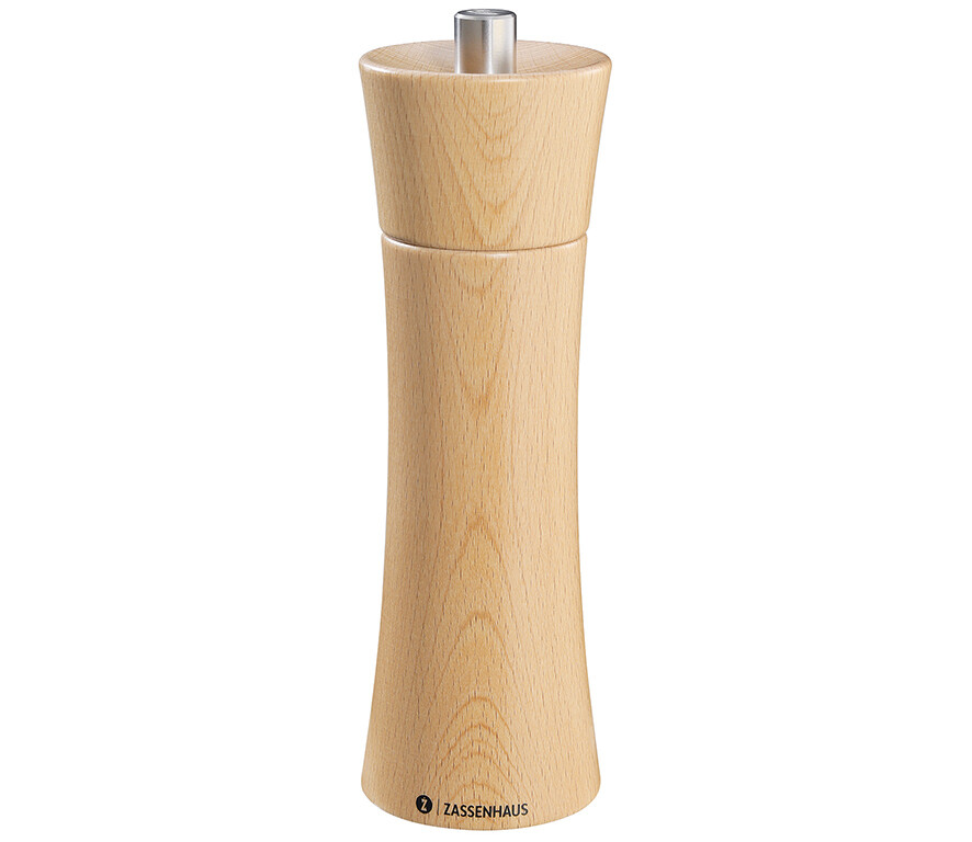 Natural Beech Pepper Mill 18 cm Frankfurt - Zassenhaus