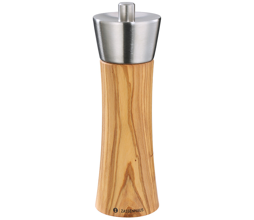 Olive Wood Pepper Mill 18 cm Augsburg - Zassenhaus
