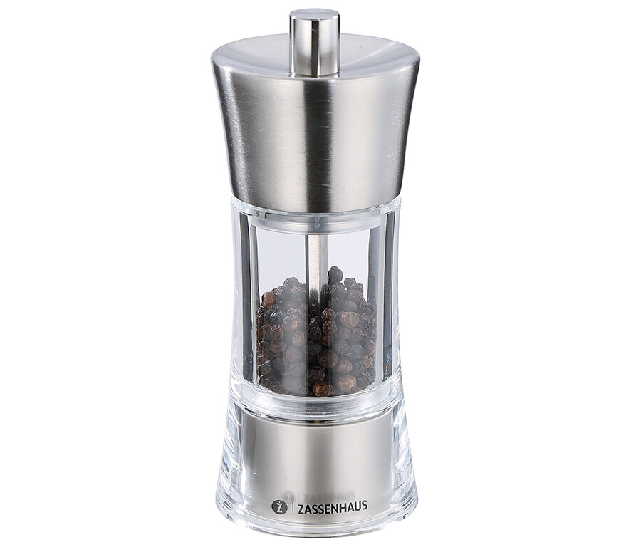 Acrylic Pepper Mill 14 cm Aachen - Zassenhaus