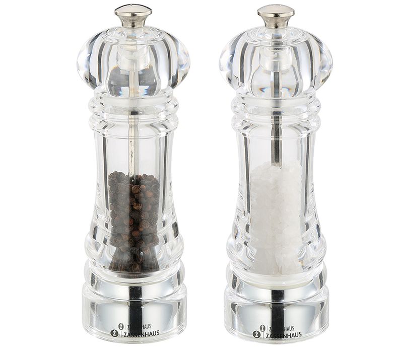 Set Pepper and Salt Mill Acrylic 18 cm Berlin - Zassenhaus
