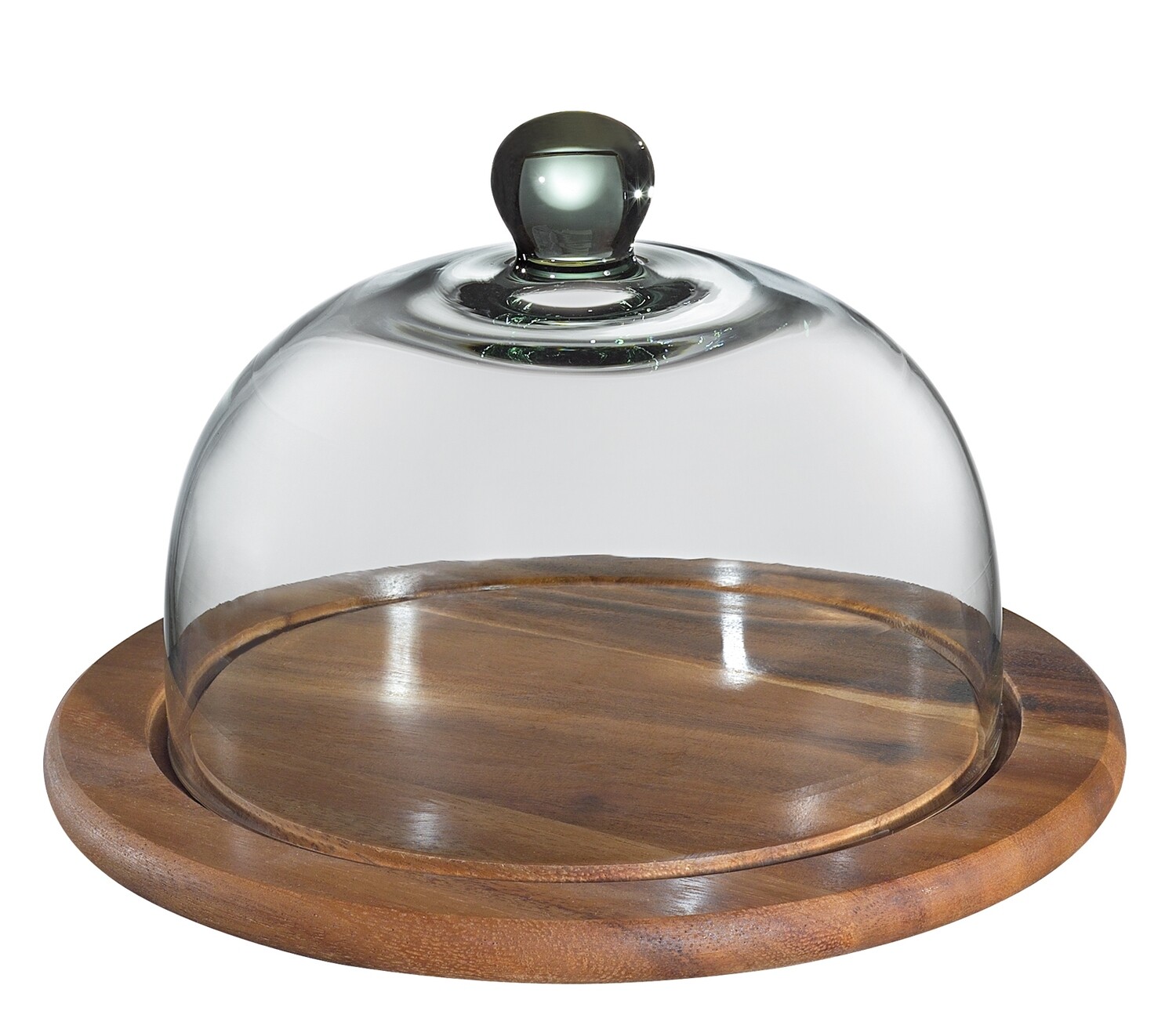 Cheese Board with Glass Dome 30 cm - Zassenhaus