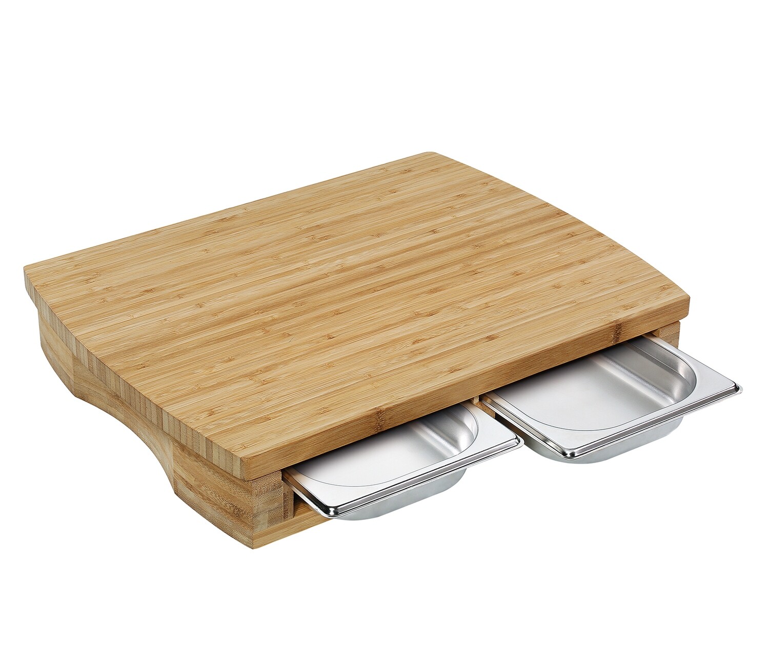 Cutting Board with Tray 35 cm Stazione Due - Zassenhaus