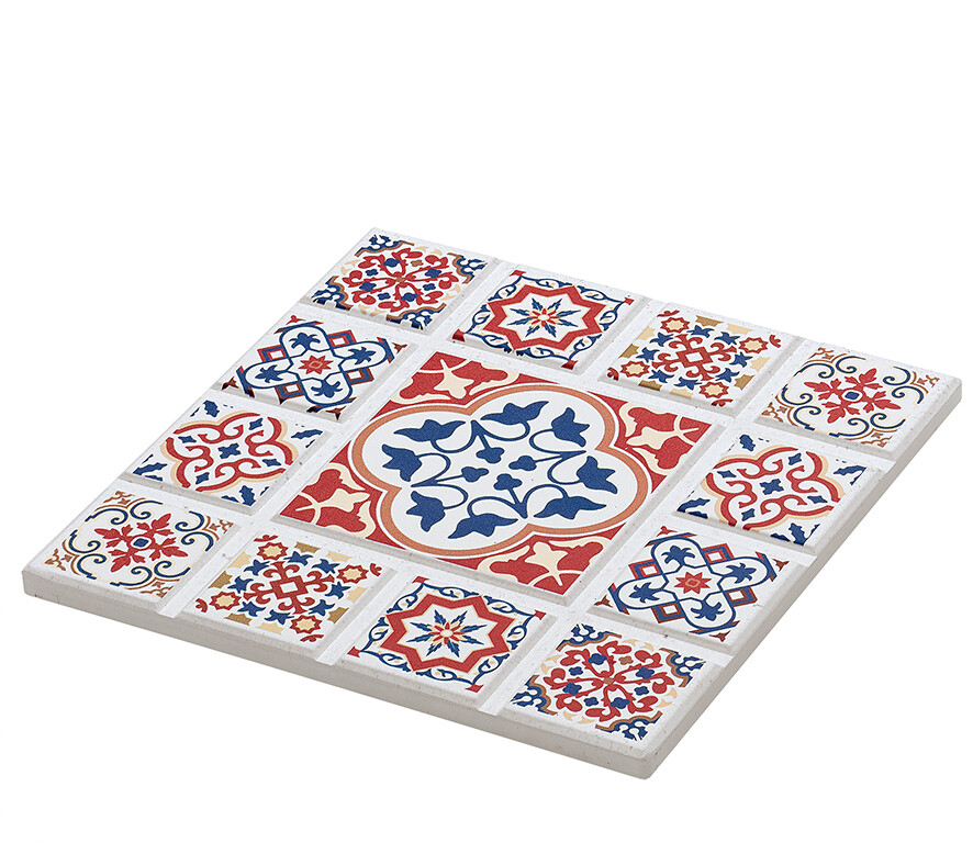 Ceramic/Cork Trivet 16 cm Blume Agadir - Zassenhaus