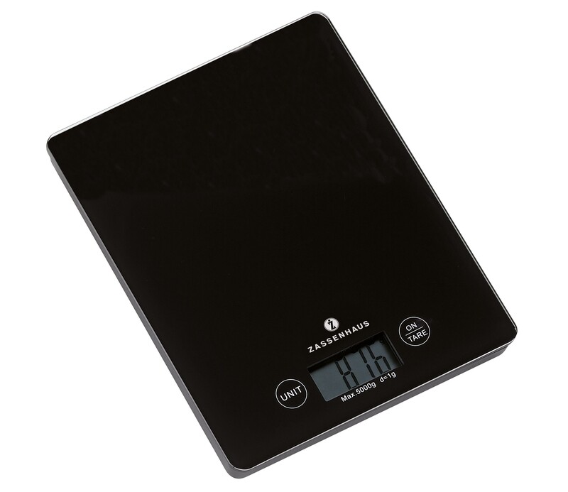 Bilancia Digitale Nero 21,5 cm Balance - Zassenhaus