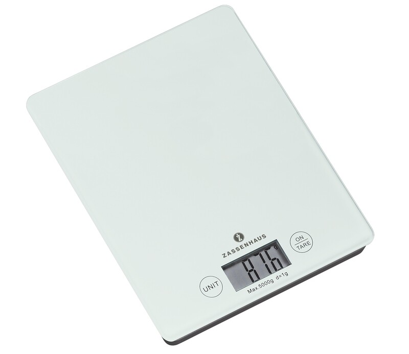 Bilancia Digitale Bianca 21,5 cm Balance - Zassenhaus