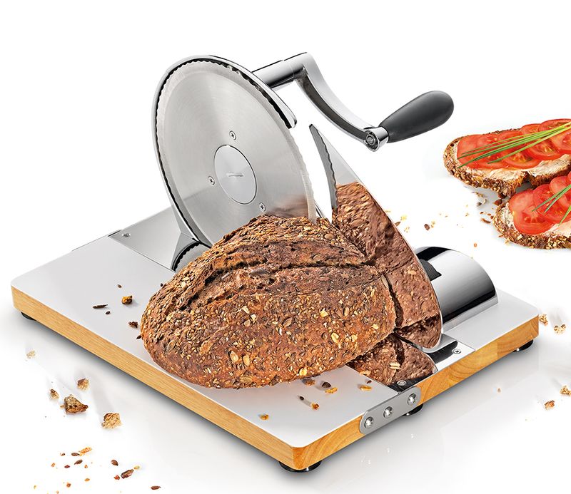 Chromed Bread Slicer 26 cm Vintage - Zassenhaus