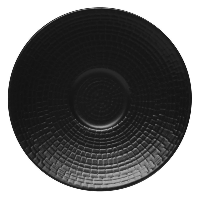Saucer for Coffee Cup 12.5 cm Lava Stone Modulo Nature - Degrenne