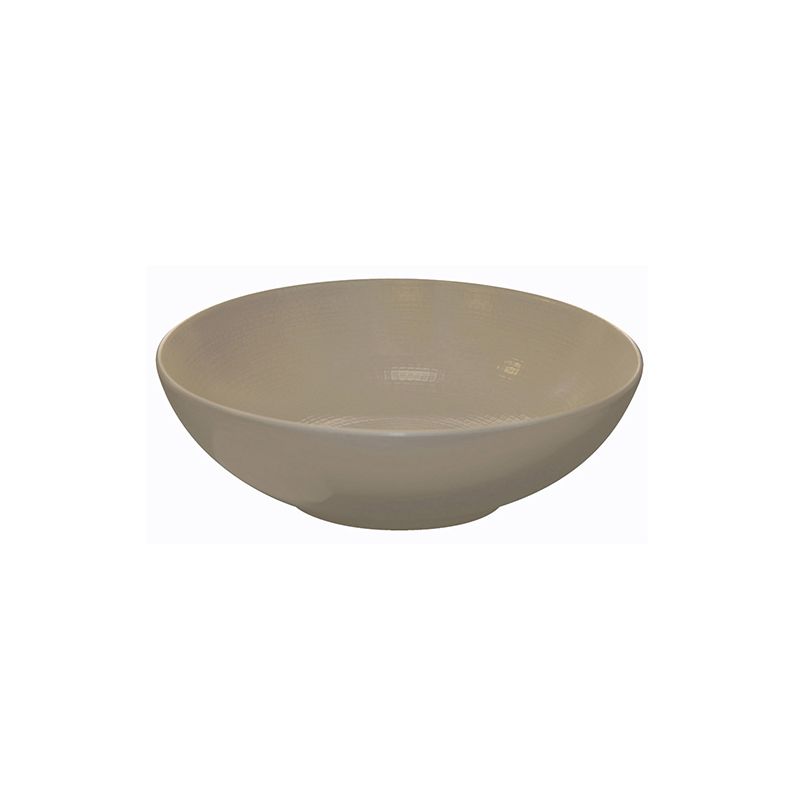 Salad Bowl 24 cm Taupe Modulo Nature - Degrenne