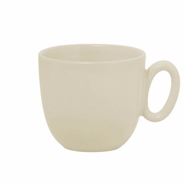 Coffee Cup 11.5 cl Kaolin Modulo Nature - Degrenne