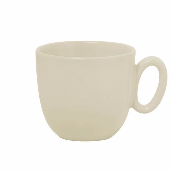 Tea Cup 25 cl Kaolin Modulo Nature - Degrenne