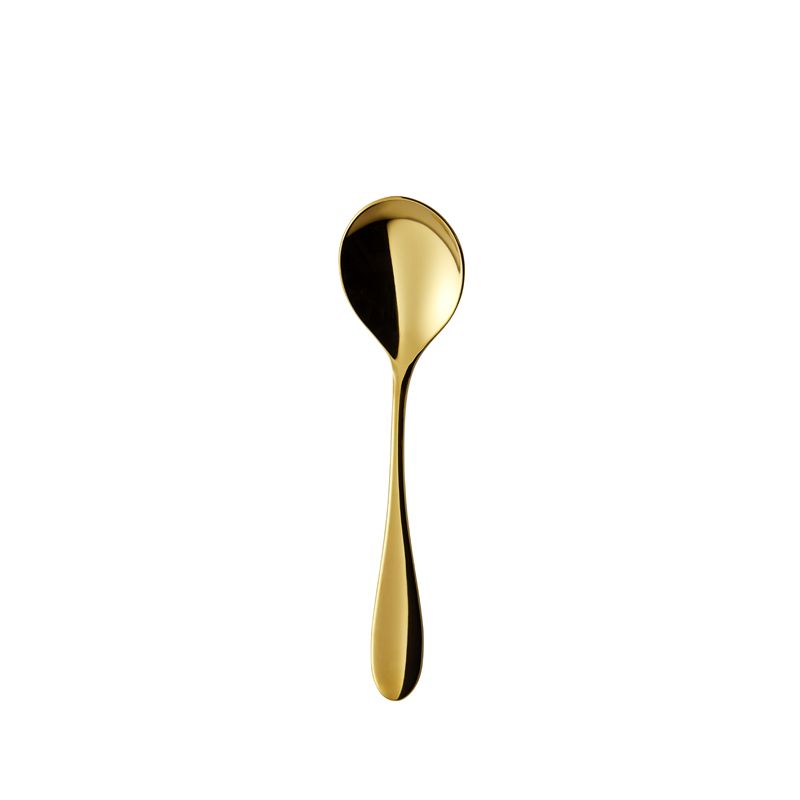 Soup Spoon 18.4 cm Onde Gold - Degrenne